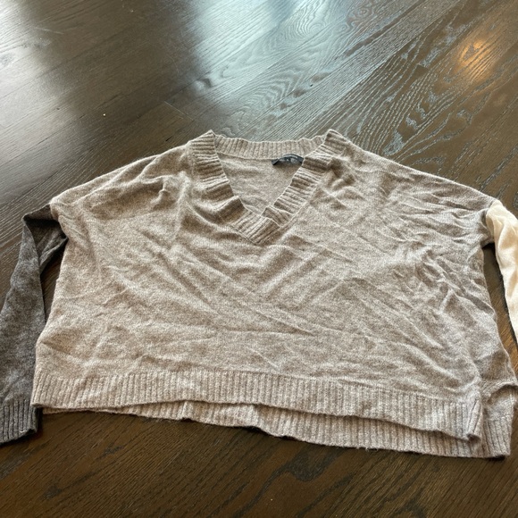 Olivaceous Sweaters - Olivaceous Heather Gray Knit Top